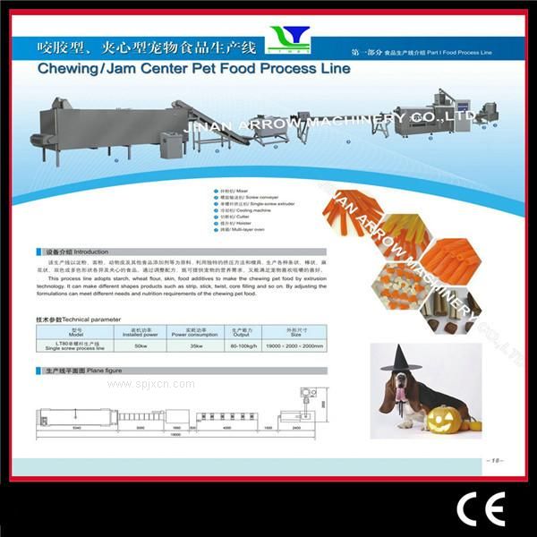 寵物咬膠食品生產(chǎn)線|狗咬膠設(shè)備